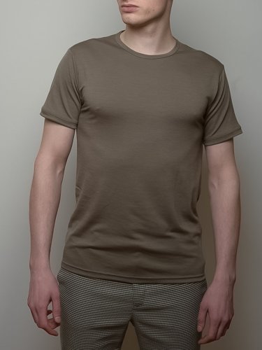 Everyday men T-shirt 160 browngreen - Size: L