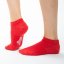 Kotníkové ponožky z merino vlny červené 3pack Merino.live - Velikost: 43 - 46