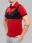 Polo shirt Fairway red/black - Size: M