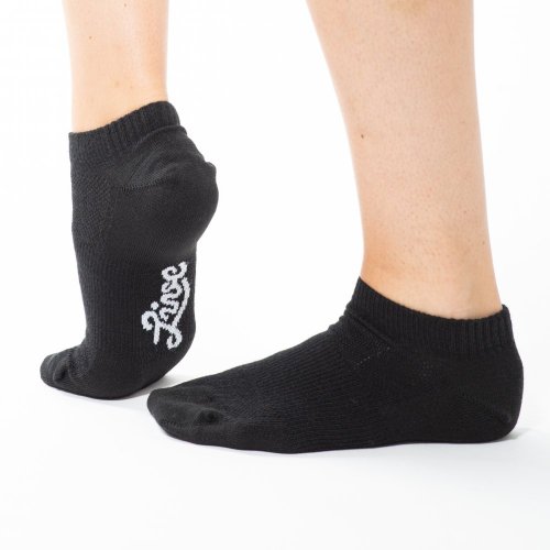 Kotníkové ponožky z merino vlny černé Merino.live - Velikost: 43 - 46