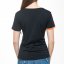 Everyday Women T-shirt 160 black - orange - Velikost: L
