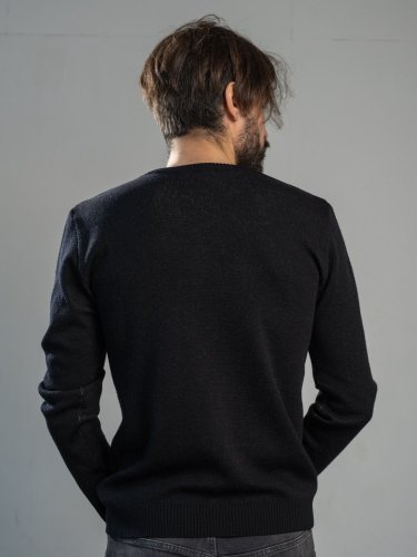 Unisex 100% merino wool sweater Oyster Splash Merino.live - Size: XL