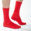 Everyday socks ankle red - Velikost: 35 - 38
