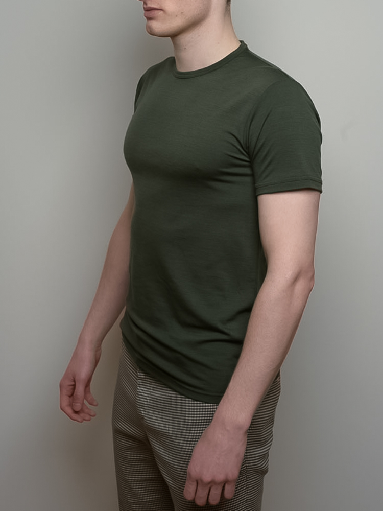 Men's short sleeve merino wool T-shirt | Merino.live