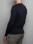 Men's 100% merino wool T-shirt with long sleeves 160 navy Merino.live - Size: S
