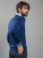 Men's 100% merino wool crewneck sweater blue/light blue 2023 Merino.live - Size: XXL
