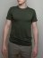 Men's short sleeve 100% merino wool T-shirt 160 dark green Merino.live - Size: S