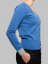 Business casual button-up cardigan light blue/grey Merino.live - Size: S