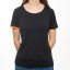 Everyday Women T-shirt 160 black - orange - Size: S