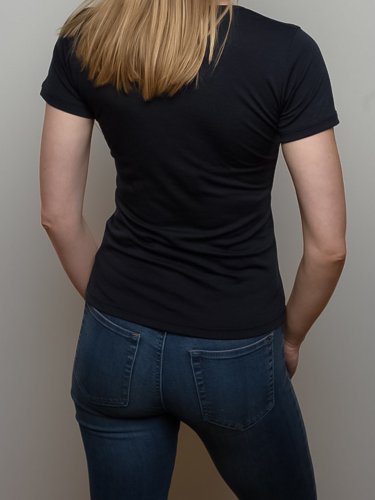 Everyday women T-shirt 160 navy - Velikost: XS